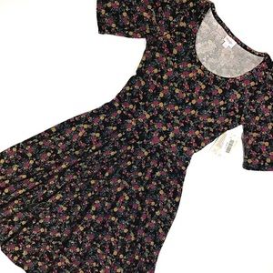 Dress LuLaRoe Nicole Flattering A-Line 💐 NWT